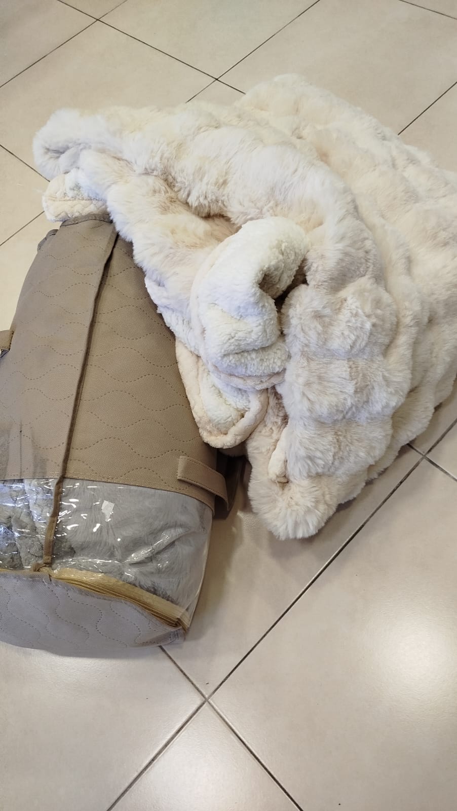 ACOLCHADO PELO DE CONEJO